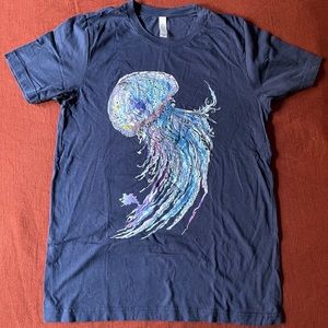 Jellyfish art T shirt